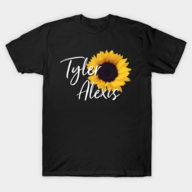 TA Sunflower Logo T-Shirt by Tyler Alexis Music